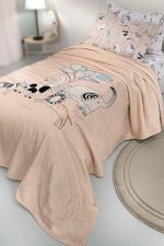 Κουβέρτα Fleece Ultra Soft Μονή 160×220 Guy Laroche Zootopia Cameo