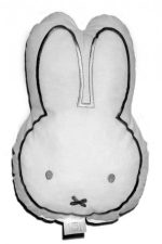 Miffy Des.55 Μαξιλάρι Διακ/κο με γκρι κέντημα 35χ25
