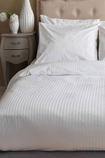 Παπλωματοθήκη Satin Stripes Μονή