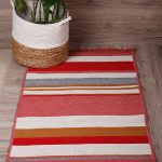 Πατάκι υφαντό Peny Red 70×120