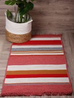 Πατάκι υφαντό Peny Red 70×120