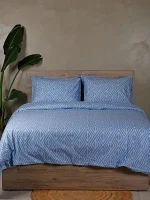 Παπλωματοθήκη Cotton Feelings 2042 Blue