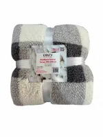 Γούνινη Κουβέρτα Tartan Μονή 150x200