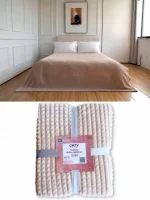 Κουβέρτα Waffle Μονή