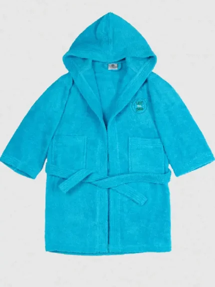 Παιδικό Μπουρνούζι Sunshine Home Eco Turquoise