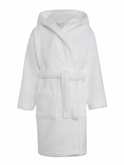 Mπουρνούζι παιδικό White