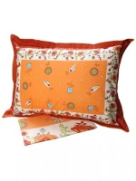 Σετ Σεντόνια Cotton Feelings εμπριμέ 4675 Orange