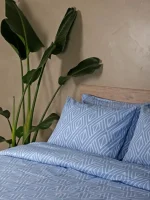 Μαξιλαροθήκες Cotton Feelings 2042 Blue 50x70