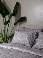 Μαξιλαροθήκες Cotton Feelings 2042 Grey 50x70