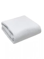 Κουβέρτα πικέ cotton White Μονή