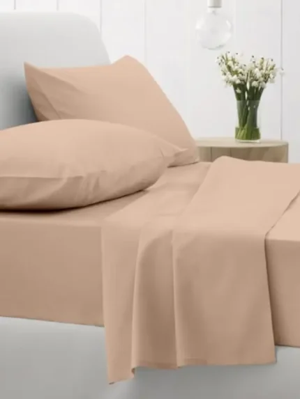 Κατωσέντονο Μονό με Λάστιχο Cotton Feelings 110 Beige