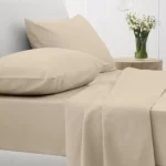 Κατωσέντονο Ημίδιπλο με Λάστιχο Cotton Feelings 109 Sand