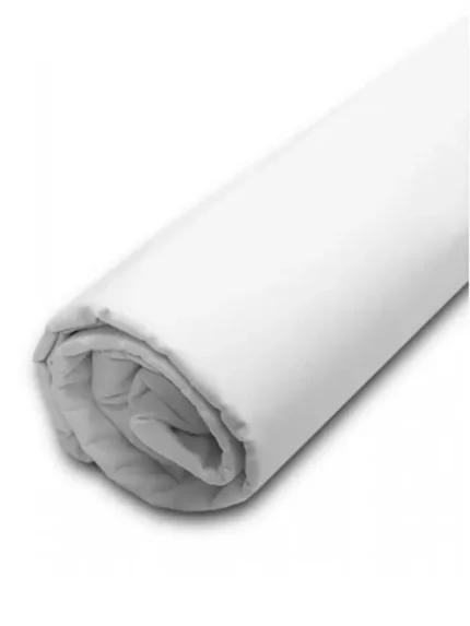 Κατωσέντονο Menta με λάστιχο 1 White Μονό