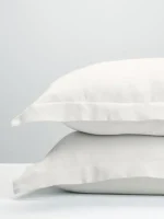 Μαξιλαροθήκες Oxford Satin White