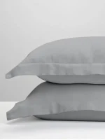 Μαξιλαροθήκες Oxford Satin Light Grey