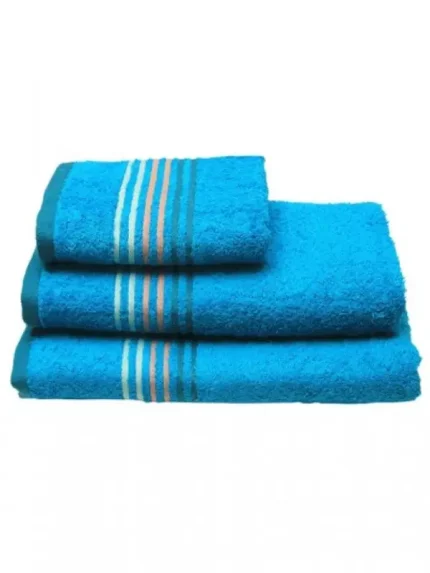 Πετσέτα πενιέ Stripes Turquoise