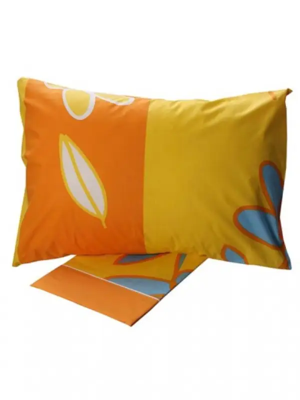 set-sentonia-cotton-feelings-emprime-129-yellow Σετ Σεντόνια Cotton Feelings Εμπριμέ 129 Yellow