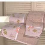 Oliver Baby σετ πετσέτες σάπιο μήλο 2 τεμ σχέδιο 412-1