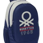 Σχολική Τσάντα Benetton Varsity Ναυτικό Μπλε