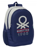 Σχολική Τσάντα Benetton Varsity Ναυτικό Μπλε