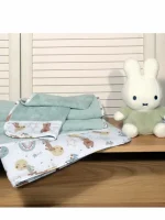 Oliver Baby σετ πετσέτες μέντα 2 τεμ σχέδιο 413-1