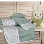 Oliver Baby σετ πετσέτες μέντα 2 τεμ σχέδιο 403-1